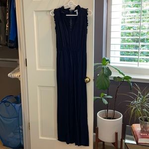 Navy blue jumpsuit size small